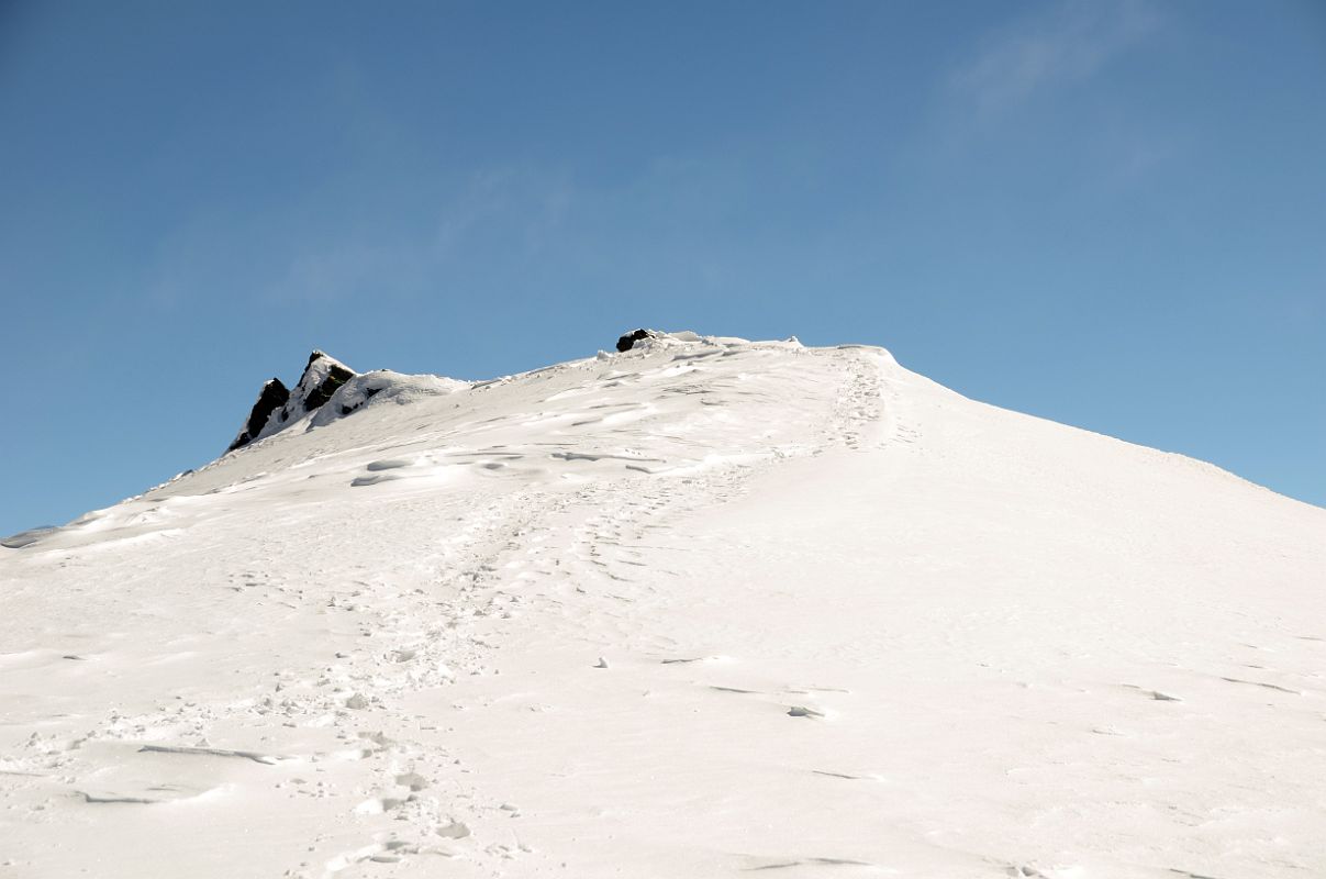 15 The Final Few Metres To The Summit Of Dhampus Peak 